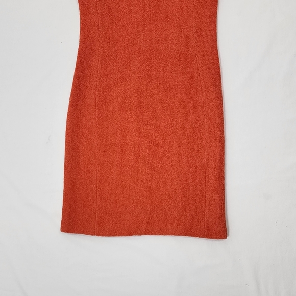 Whistles UK Vintage Mod 60s Style Dress Boucle Wool Crew Neck Mid Century Retro - Picture 9 of 16